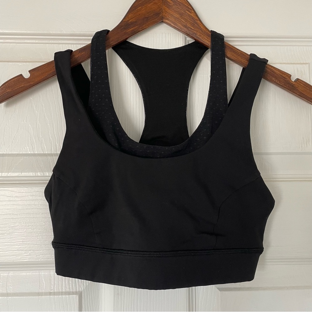 Lululemon Glide and Stride sports bra, size 4